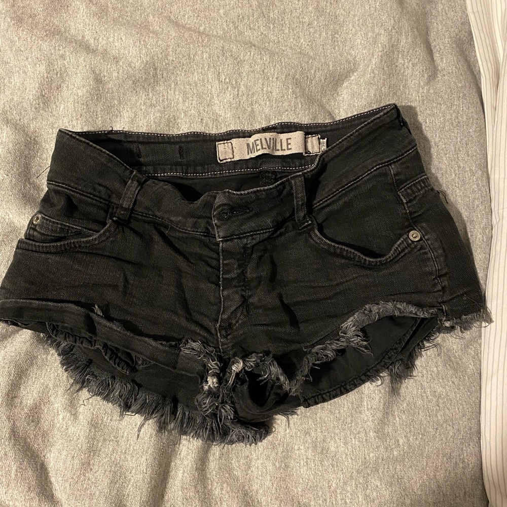 Black shorts
